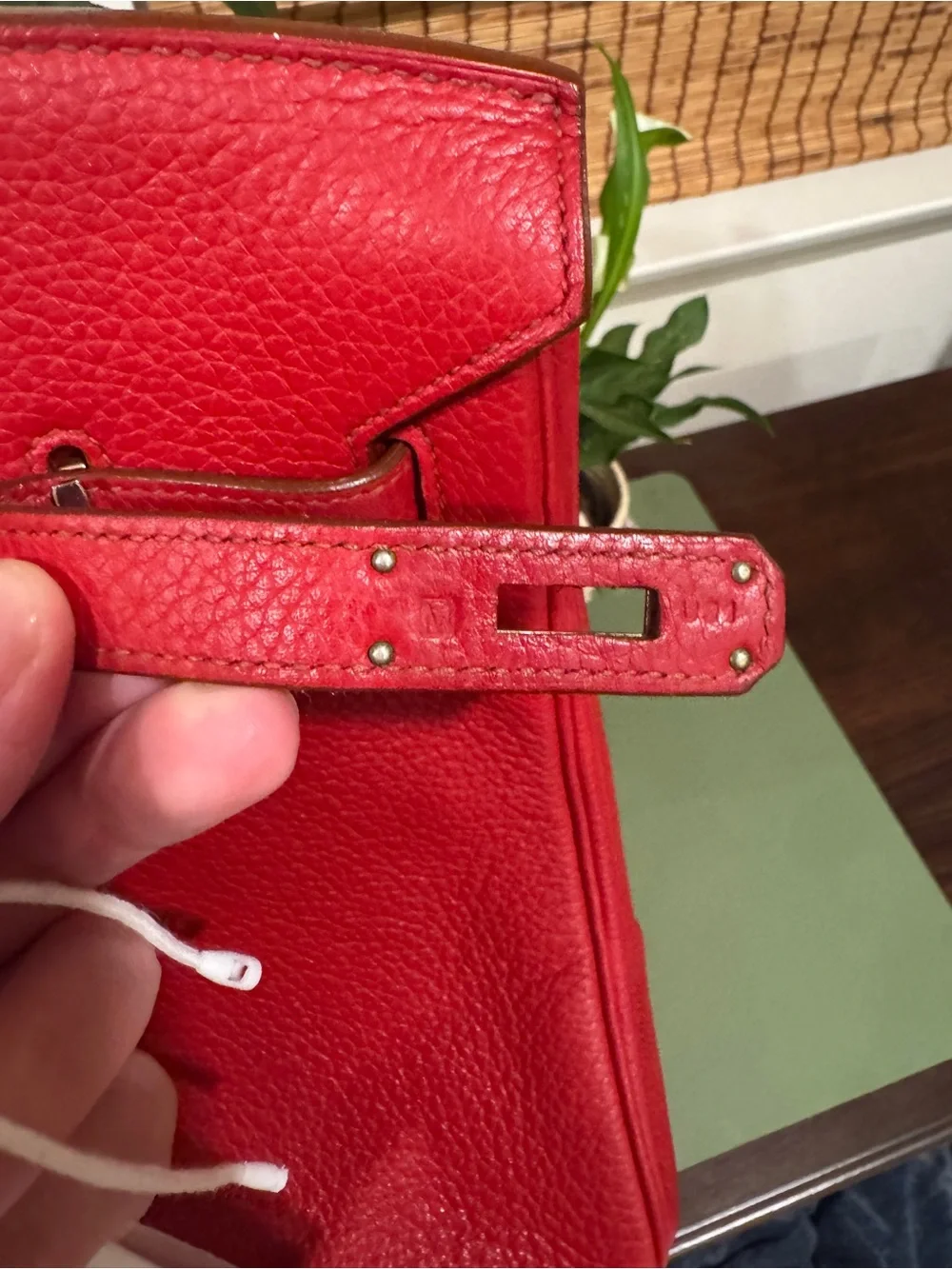 Hermes elegant red